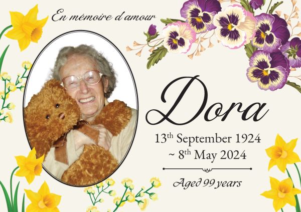 RILEY, Dora :: Rosedale Funerals